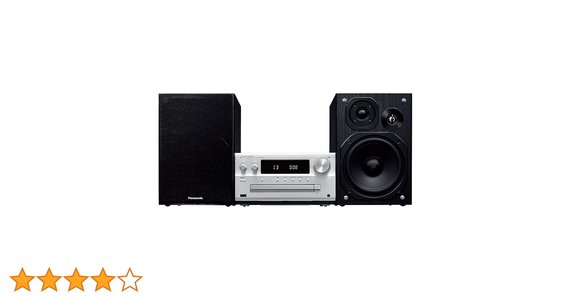 パナソニック CD ステレオシステム　SC−PMX80　オーディオコンポ　美品 91esWEUBKPL.jpg_BO30,255,255,